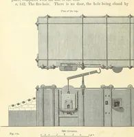 An illustration from Metallurgy. The art of extracting metals from their ores, and adapting them to various purposes of manufacture, etc (1861)