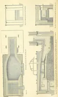 An illustration from Metallurgy. The art of extracting metals from their ores, and adapting them to various purposes of manufacture, etc (1861)