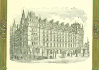 An illustration from London (illustrated). A complete guide to the leading hotels, places of amusement ... Also a directory ... of first-class reliable houses in the various branches of trade (1872)