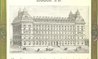 An illustration from London (illustrated). A complete guide to the leading hotels, places of amusement ... Also a directory ... of first-class reliable houses in the various branches of trade (1872)