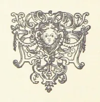 An illustration from The Chronicle of Clemendy; or, the history of the IX. Joyous Journeys. In which are contained the ... facetious tales of Master Gervase Perrot ... done into English [or rather, written] by A. Machen (1888)