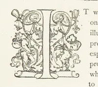An illustration from The Chronicle of Clemendy; or, the history of the IX. Joyous Journeys. In which are contained the ... facetious tales of Master Gervase Perrot ... done into English [or rather, written] by A. Machen (1888)