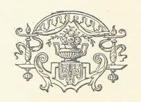 An illustration from The Chronicle of Clemendy; or, the history of the IX. Joyous Journeys. In which are contained the ... facetious tales of Master Gervase Perrot ... done into English [or rather, written] by A. Machen (1888)