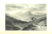 An illustration from A Series of Select Views in Perthshire: with historical and descriptive illustrations; and an account of the royal progress through the county in M.DCCC.XLII. [With plates (1844)