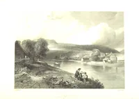 An illustration from A Series of Select Views in Perthshire: with historical and descriptive illustrations; and an account of the royal progress through the county in M.DCCC.XLII. [With plates (1844)