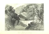 An illustration from A Series of Select Views in Perthshire: with historical and descriptive illustrations; and an account of the royal progress through the county in M.DCCC.XLII. [With plates (1844)