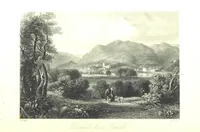 An illustration from A Series of Select Views in Perthshire: with historical and descriptive illustrations; and an account of the royal progress through the county in M.DCCC.XLII. [With plates (1844)