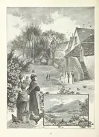 An illustration from A Crown of Flowers, being poems and pictures collected from the pages of The Girl's Own Paper. Edited by C. Peters (1883)