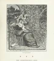 An illustration from A Crown of Flowers, being poems and pictures collected from the pages of The Girl's Own Paper. Edited by C. Peters (1883)