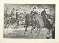 An illustration from A Crown of Flowers, being poems and pictures collected from the pages of The Girl's Own Paper. Edited by C. Peters (1883)