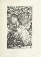 An illustration from A Crown of Flowers, being poems and pictures collected from the pages of The Girl's Own Paper. Edited by C. Peters (1883)
