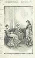An illustration from A Crown of Flowers, being poems and pictures collected from the pages of The Girl's Own Paper. Edited by C. Peters (1883)
