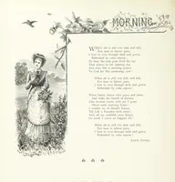 An illustration from A Crown of Flowers, being poems and pictures collected from the pages of The Girl's Own Paper. Edited by C. Peters (1883)