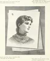 An illustration from A Crown of Flowers, being poems and pictures collected from the pages of The Girl's Own Paper. Edited by C. Peters (1883)