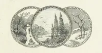 An illustration from A Crown of Flowers, being poems and pictures collected from the pages of The Girl's Own Paper. Edited by C. Peters (1883)