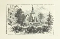 An illustration from A Crown of Flowers, being poems and pictures collected from the pages of The Girl's Own Paper. Edited by C. Peters (1883)