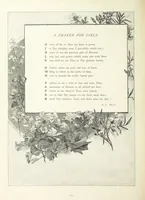 An illustration from A Crown of Flowers, being poems and pictures collected from the pages of The Girl's Own Paper. Edited by C. Peters (1883)