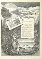 An illustration from A Crown of Flowers, being poems and pictures collected from the pages of The Girl's Own Paper. Edited by C. Peters (1883)