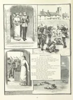 An illustration from A Crown of Flowers, being poems and pictures collected from the pages of The Girl's Own Paper. Edited by C. Peters (1883)