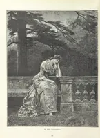 An illustration from A Crown of Flowers, being poems and pictures collected from the pages of The Girl's Own Paper. Edited by C. Peters (1883)