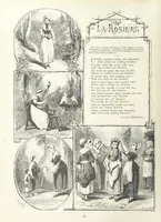 An illustration from A Crown of Flowers, being poems and pictures collected from the pages of The Girl's Own Paper. Edited by C. Peters (1883)
