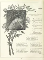 An illustration from A Crown of Flowers, being poems and pictures collected from the pages of The Girl's Own Paper. Edited by C. Peters (1883)