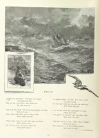 An illustration from A Crown of Flowers, being poems and pictures collected from the pages of The Girl's Own Paper. Edited by C. Peters (1883)