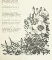An illustration from A Crown of Flowers, being poems and pictures collected from the pages of The Girl's Own Paper. Edited by C. Peters (1883)