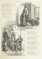 An illustration from A Crown of Flowers, being poems and pictures collected from the pages of The Girl's Own Paper. Edited by C. Peters (1883)