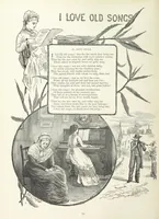 An illustration from A Crown of Flowers, being poems and pictures collected from the pages of The Girl's Own Paper. Edited by C. Peters (1883)