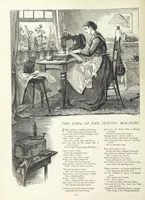 An illustration from A Crown of Flowers, being poems and pictures collected from the pages of The Girl's Own Paper. Edited by C. Peters (1883)