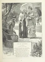 An illustration from A Crown of Flowers, being poems and pictures collected from the pages of The Girl's Own Paper. Edited by C. Peters (1883)