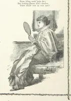 An illustration from A Crown of Flowers, being poems and pictures collected from the pages of The Girl's Own Paper. Edited by C. Peters (1883)