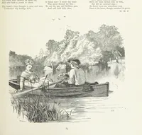 An illustration from A Crown of Flowers, being poems and pictures collected from the pages of The Girl's Own Paper. Edited by C. Peters (1883)