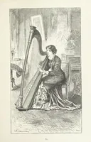 An illustration from A Crown of Flowers, being poems and pictures collected from the pages of The Girl's Own Paper. Edited by C. Peters (1883)
