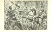 An illustration from The Life and Adventures of Kit Carson, the Nestor of the Rocky Mountains, etc (1888)
