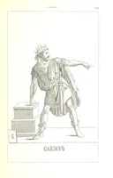 An illustration from Illustrirte Geschichte der Römischen Kaiser, von J. Caesar bis auf die Neuzeit ... Zeichnungen von E. Grünnes, etc (1871)