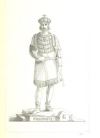 An illustration from Illustrirte Geschichte der Römischen Kaiser, von J. Caesar bis auf die Neuzeit ... Zeichnungen von E. Grünnes, etc (1871)