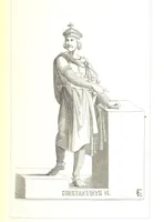 An illustration from Illustrirte Geschichte der Römischen Kaiser, von J. Caesar bis auf die Neuzeit ... Zeichnungen von E. Grünnes, etc (1871)