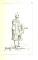An illustration from Illustrirte Geschichte der Römischen Kaiser, von J. Caesar bis auf die Neuzeit ... Zeichnungen von E. Grünnes, etc (1871)