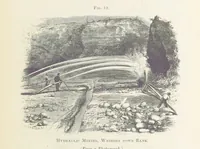 An illustration from The Mining and Metallurgy of Gold and Silver (1867)