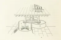 An illustration from The Mining and Metallurgy of Gold and Silver (1867)