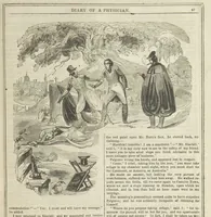 An illustration from Manuscripts from the Diary of a Physician (1844)