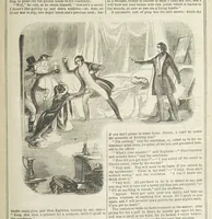An illustration from Manuscripts from the Diary of a Physician (1844)