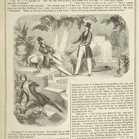 An illustration from Manuscripts from the Diary of a Physician (1844)
