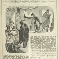 An illustration from Manuscripts from the Diary of a Physician (1844)