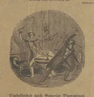 An illustration from Manuscripts from the Diary of a Physician (1844)