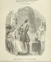 An illustration from Manuscripts from the Diary of a Physician (1844)