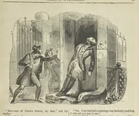 An illustration from Manuscripts from the Diary of a Physician (1844)