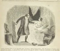 An illustration from Manuscripts from the Diary of a Physician (1844)